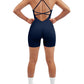 SUUKSESS Women Strappy Romper Seamless Jumpsuit Tummy Control Padded Sports Bra