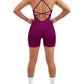 SUUKSESS Women Strappy Romper Seamless Jumpsuit Tummy Control Padded Sports Bra