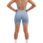 SUUKSESS Women Strappy Romper Seamless Jumpsuit Tummy Control Padded Sports Bra