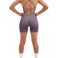 SUUKSESS Women Strappy Romper Seamless Jumpsuit Tummy Control Padded Sports Bra