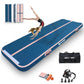 AKSPORT Gymnastics Air Mat Tumble Track Tumbling Mat Inflatable Floor Mats with Air Pump for Home Use/Tumble/Gym/Training/Cheerleading/Parkour/Beach/Park/Water
