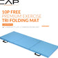 CAP Barbell All Purpose Folding Anti Tear Exercise Training Aerobic Fitness Gym & Gymnastics Balance Mat | Multiple colors