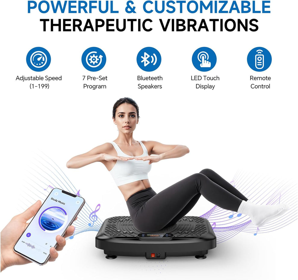 VibeFit Pro – Full Body Vibration Plate