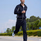 TBMPOY Men's Tracksuits Sweatsuits for Men Sweat Track Suits 2 Piece Casual Athletic Jogging Warm Up Full Zip Sets