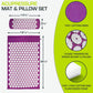 Acupressure Mat & Pillow Set – Back & Neck Pain Relief